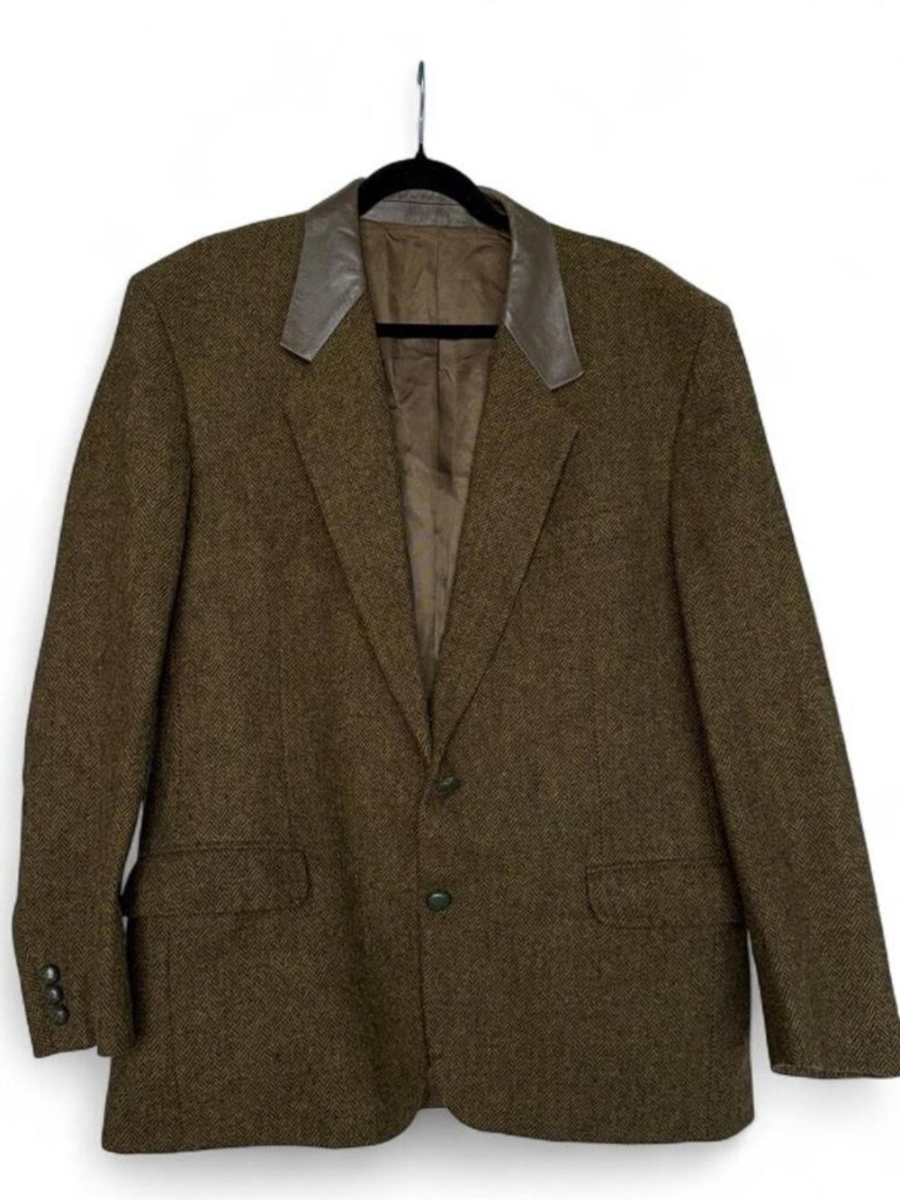 Vintage Oversized Olive Green Blazer